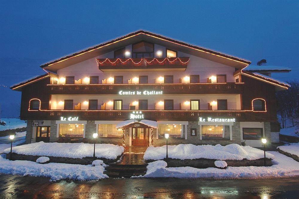 Hotel Comtes De Challant Albergo Etico Valle D'Aosta Fenis Exterior photo